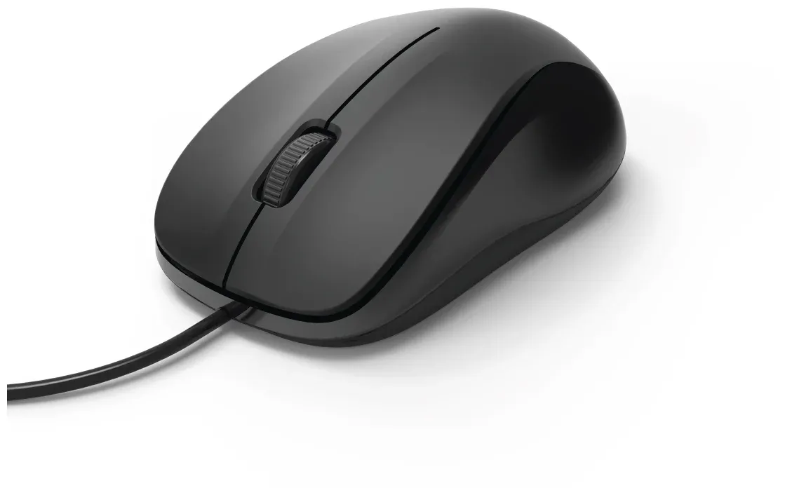 Мышь Hama MC-300 черный оптическая (1200dpi) USB (3but)