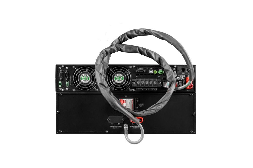 Источник бесперебойного питания Systeme Electriс SRT SRTSE6KRTXLI-NC 6000Вт 6000ВА черный