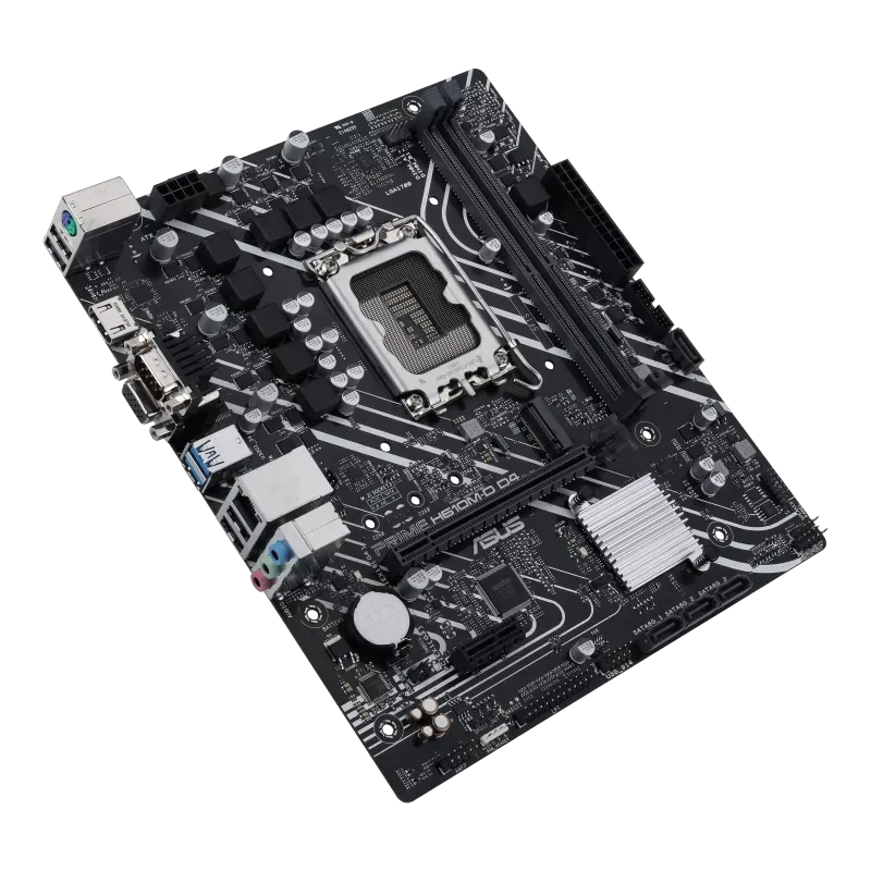 Материнская плата ASUS PRIME H610M-D D4,LGA1700,Intel H610,DDR4 DIMM,microATX