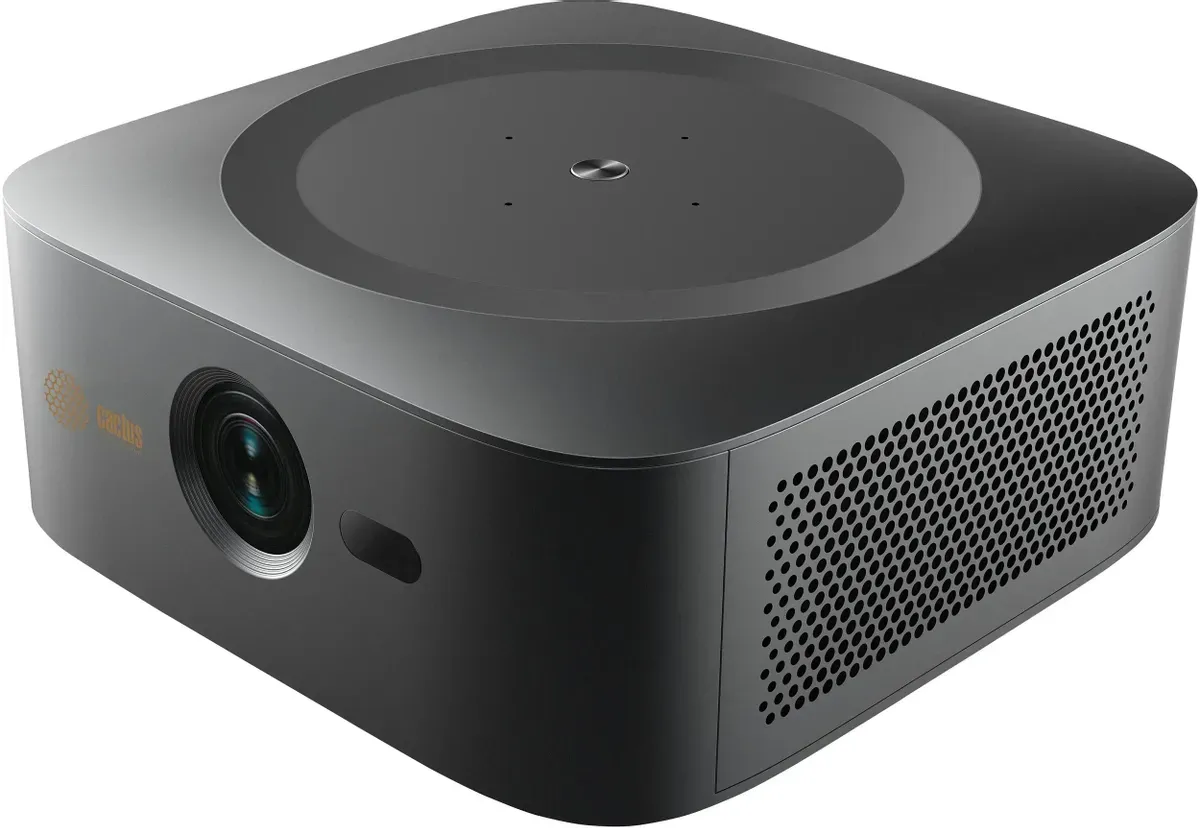 Проектор Cactus CS-E2.SG DLP 5600Lm LS 350Lm ANSI (1920x1080) 200000:1 ресурс лампы:20000часов 1xUSB
