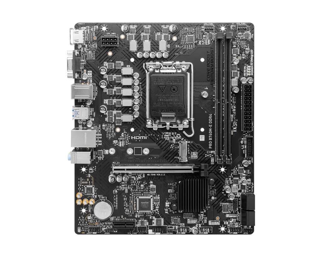 Материнская плата MSI PRO B760M-E DDR4