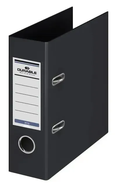 Папка-регистратор Durable 3112-01,  A5,  70мм,  ПВХ,  черный
