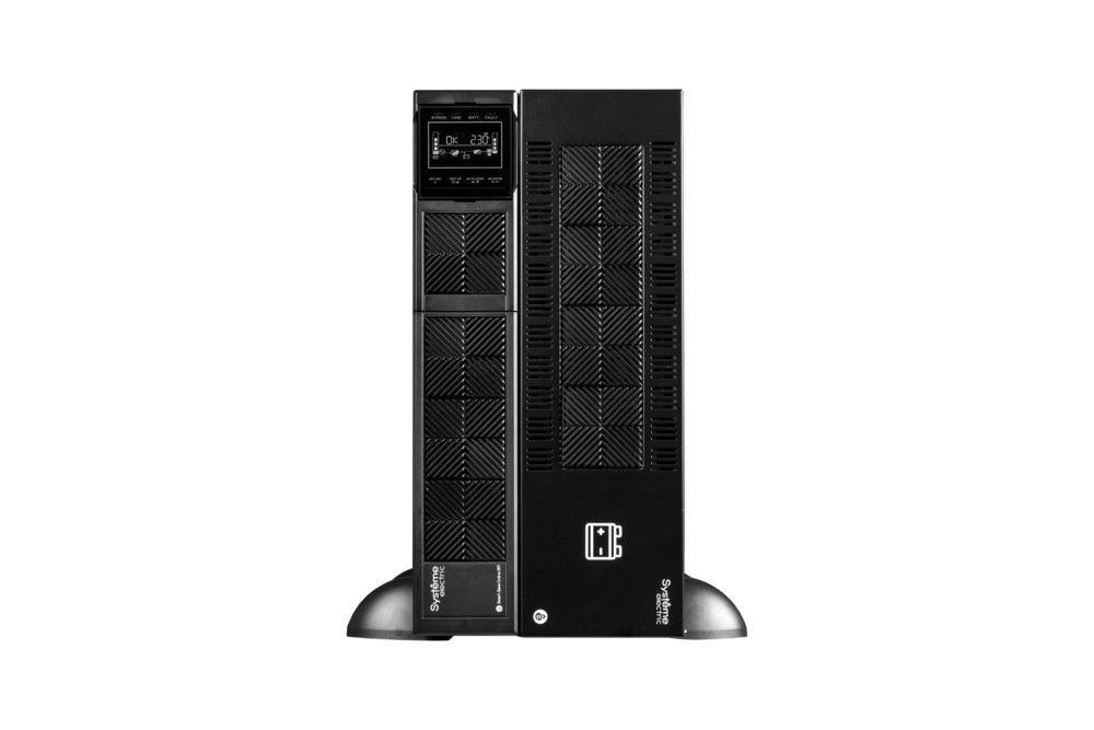 Источник бесперебойного питания Systeme Electriс SRT SRTSE6KRTXLI-NC 6000Вт 6000ВА черный