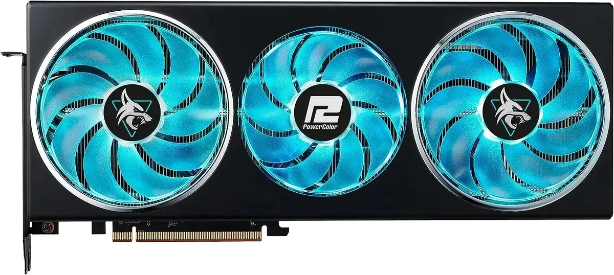 Видеокарта PowerColor PCI-E 4.0 RX7800XT 16G-L/OC AMD Radeon RX 7800XT 16384Mb 256 GDDR6 2124/19500 HDMIx1 DPx3 HDCP Ret