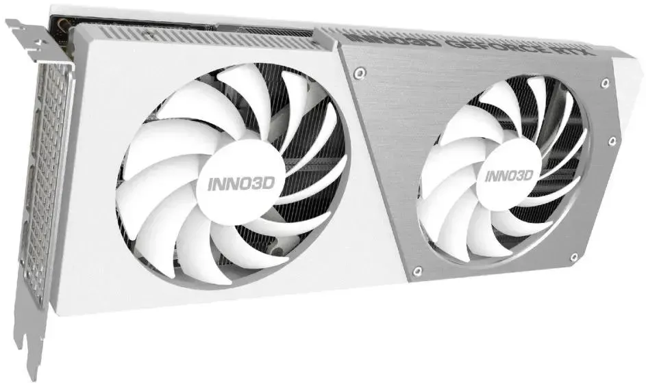 Видеокарта Inno3D GeForce RTX 4070 TWIN X2 OC WHITE 12GB GDDR6X 192-bit DPx3 HDMI 2FAN RTL