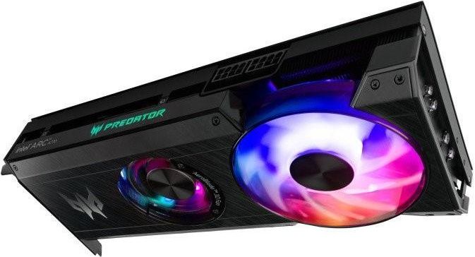 Видеокарта PCI-E Acer Arc A770 Predator BiFrost OC (DP.BKCWW.P02) 16GB GDDR6 256bit 6nm 2200/16000MHz HDMI/3*DP RTL