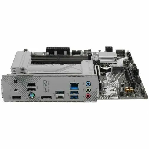 Материнская плата ASRock B760M Pro RS (mATX, B760, 4хDDR5, 3хМ2, 3хPCIe, 1xHDMI, 1xDP)