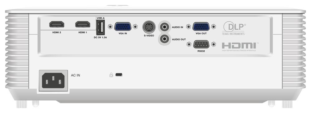 Проектор InFocus SP222 white (DLP, 800x600, 4000Lm, 1.94-2.16:1, 30000:1, VGA, 2xHDMI, S-Video, USB-A, RS-232) (SP222)