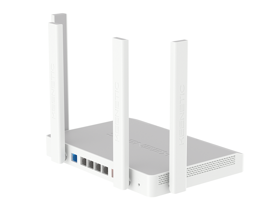 Роутер беспроводной Keenetic Ultra (KN-1811) AX3200 10/100/1000/2500BASE-TX/4G ready серый
