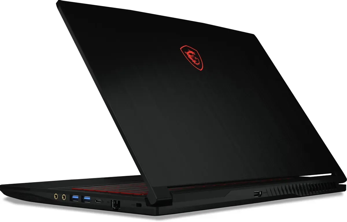 Ноутбук MSI Thin GF63 12UC-1036XRU Intel Core i5 12450H 2000MHz/15.6"/1920x1080/16GB/512GB SSD/NVIDIA GeForce RTX 3050 4GB/Wi-Fi/Bluetooth/DOS (9S7-16R821-1036) Black