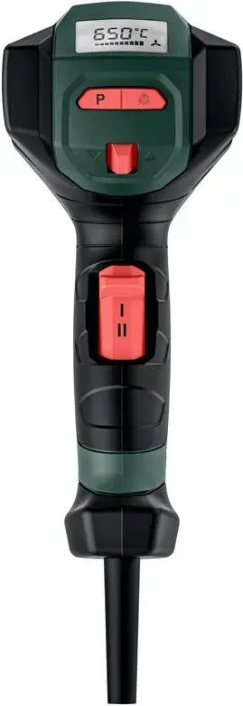 Metabo HGE 23-650 LCD Фен 2300вт,80-650гр,3 насад,Metabox