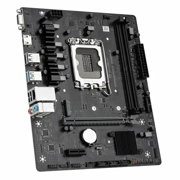 Материнская плата MaxSun Challenger H610M-R, S1700, Intel H610, 2xDDR4, PCI-Ex16, 3SATA3