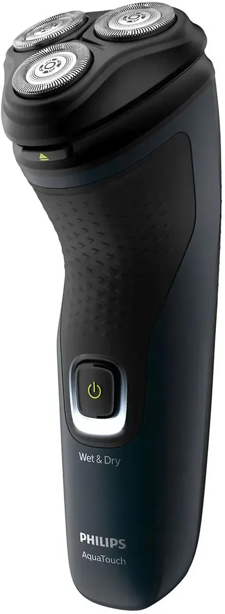 Бритва роторная Philips S1121/41 реж.эл.:3 питан.:аккум. черный