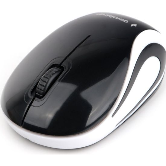 Мышь беспроводная Gembird MUSW-610, 2.4ГГц, 1200 DPI, 3кн., черный