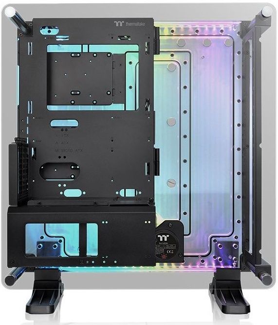 Корпус DistroCase 350P CA-1Q8-00M1WN-00 Black/Win/SPCC/PMMA/Tempered Glass*1