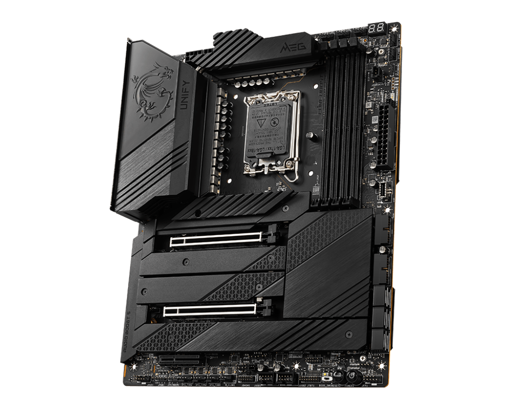 Материнская плата MSI MEG Z690 UNIFY, Z690, LGA1700, 4DDR5, 2PCI-Ex16, 1PCI-Ex4, 5M.2, 6SATA3, 2USB3.2Gen2x2, 7USB3.2\,(911-7D28-03S)