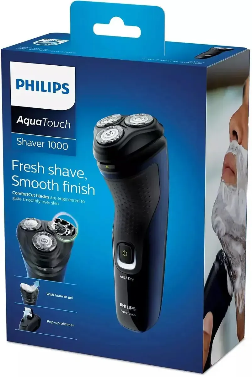 Электробритва Philips S1323/41, черный