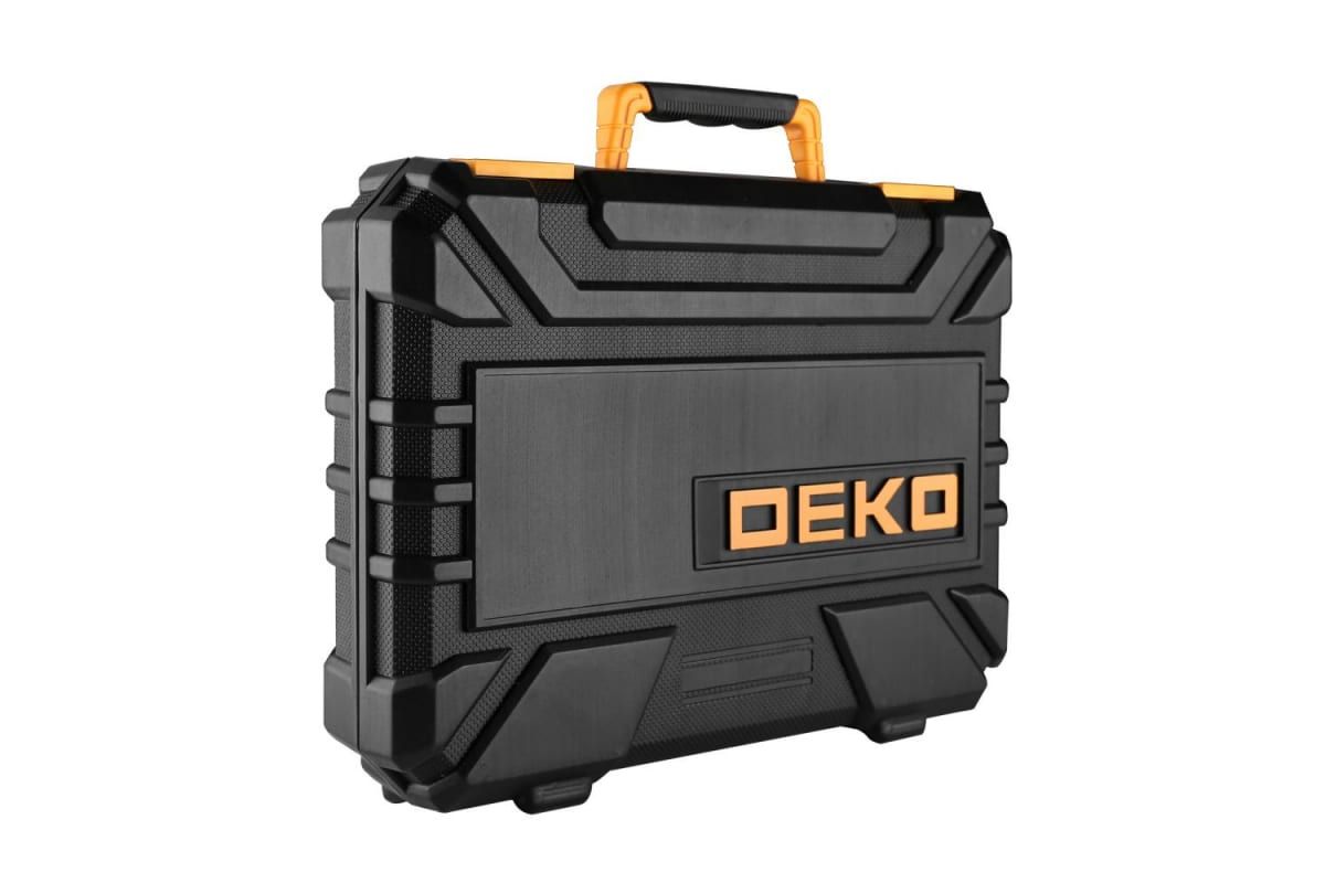 Универсальный набор инструмента для дома и авто в чемодане DEKO DKMT74 065-0735