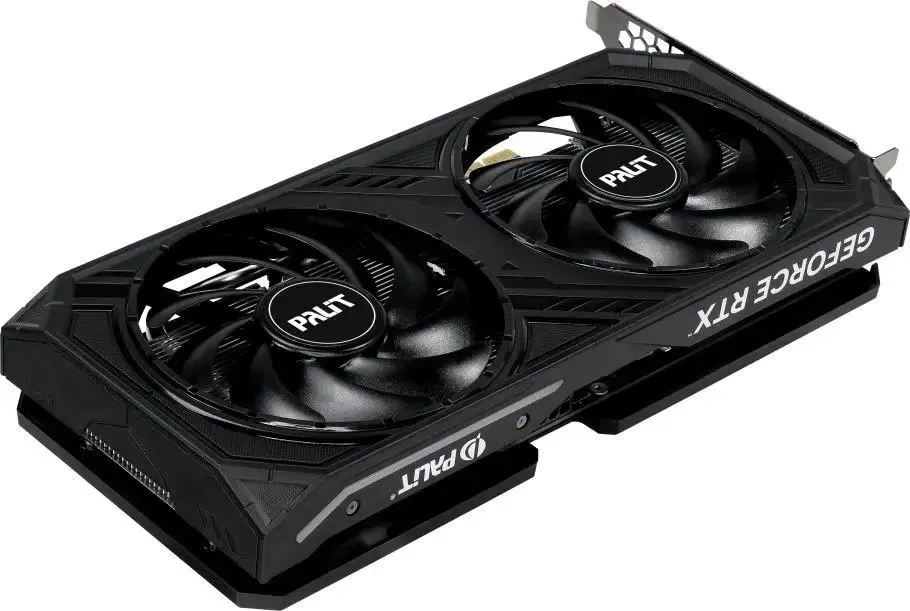 Видеокарта Palit PCI-E 4.0 RTX4060 DUAL NVIDIA GeForce RTX 4060 8Gb 128bit GDDR6 1830/17000 HDMIx1 DPx3 HDCP Ret