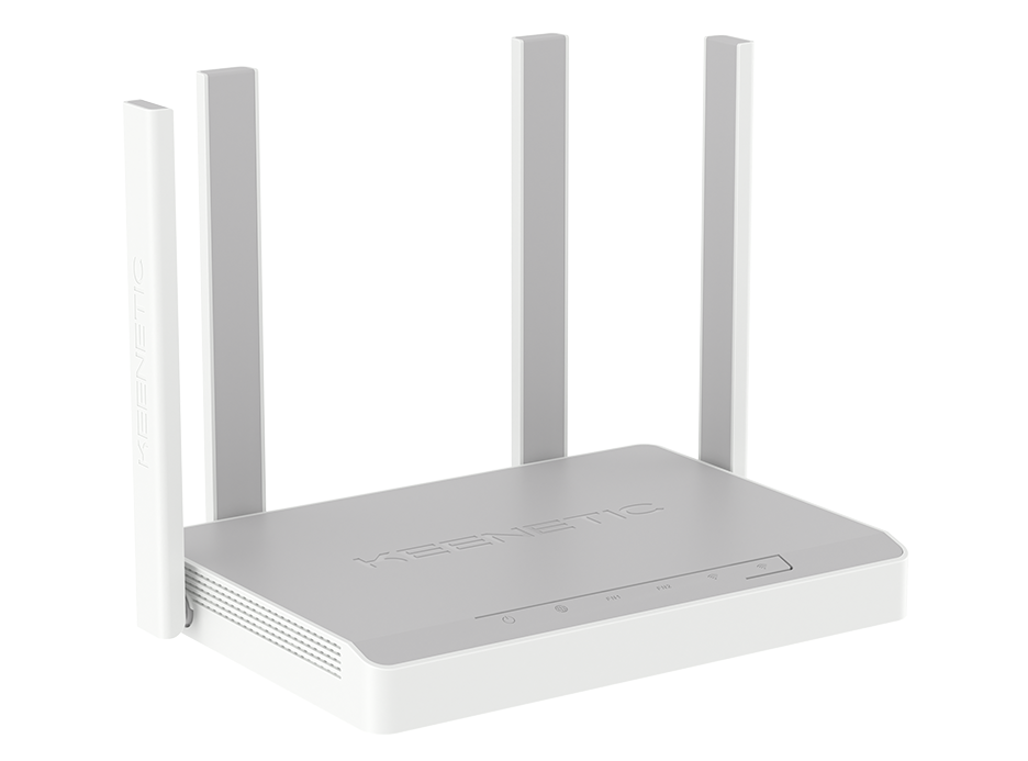 Роутер беспроводной Keenetic Ultra (KN-1811) AX3200 10/100/1000/2500BASE-TX/4G ready серый