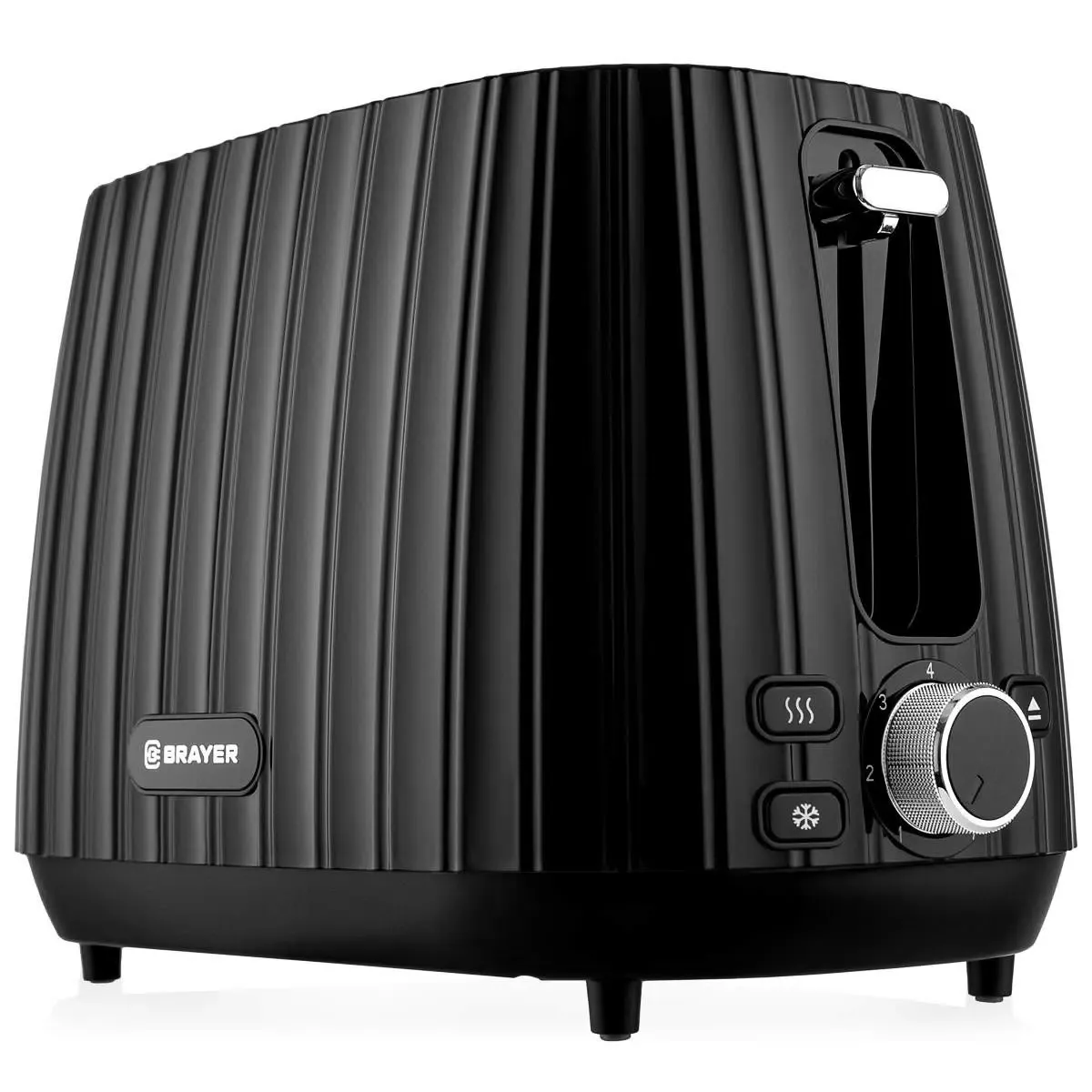 Тостер BRAYER BR2104, 930вт, черный