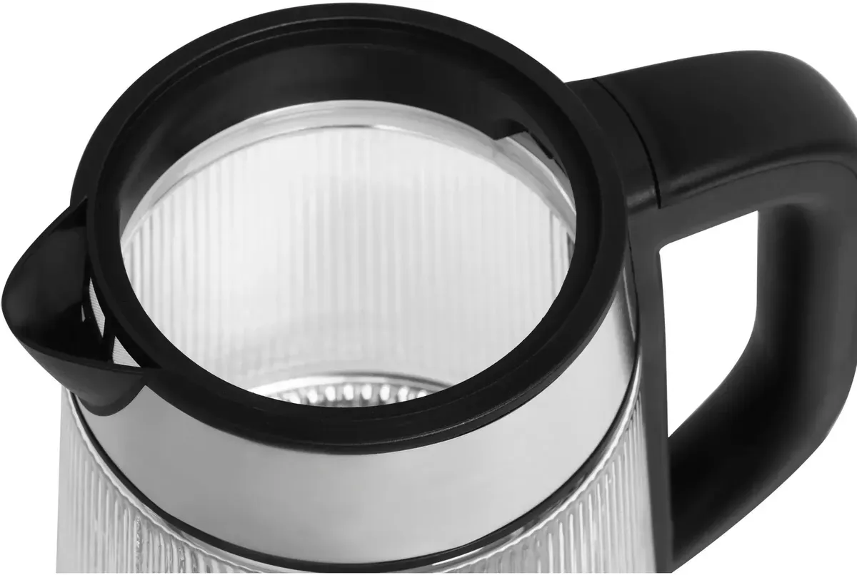 Чайник электрический Vitek VT-7017 1.8л. 2200Вт прозрачный корпус: стекло