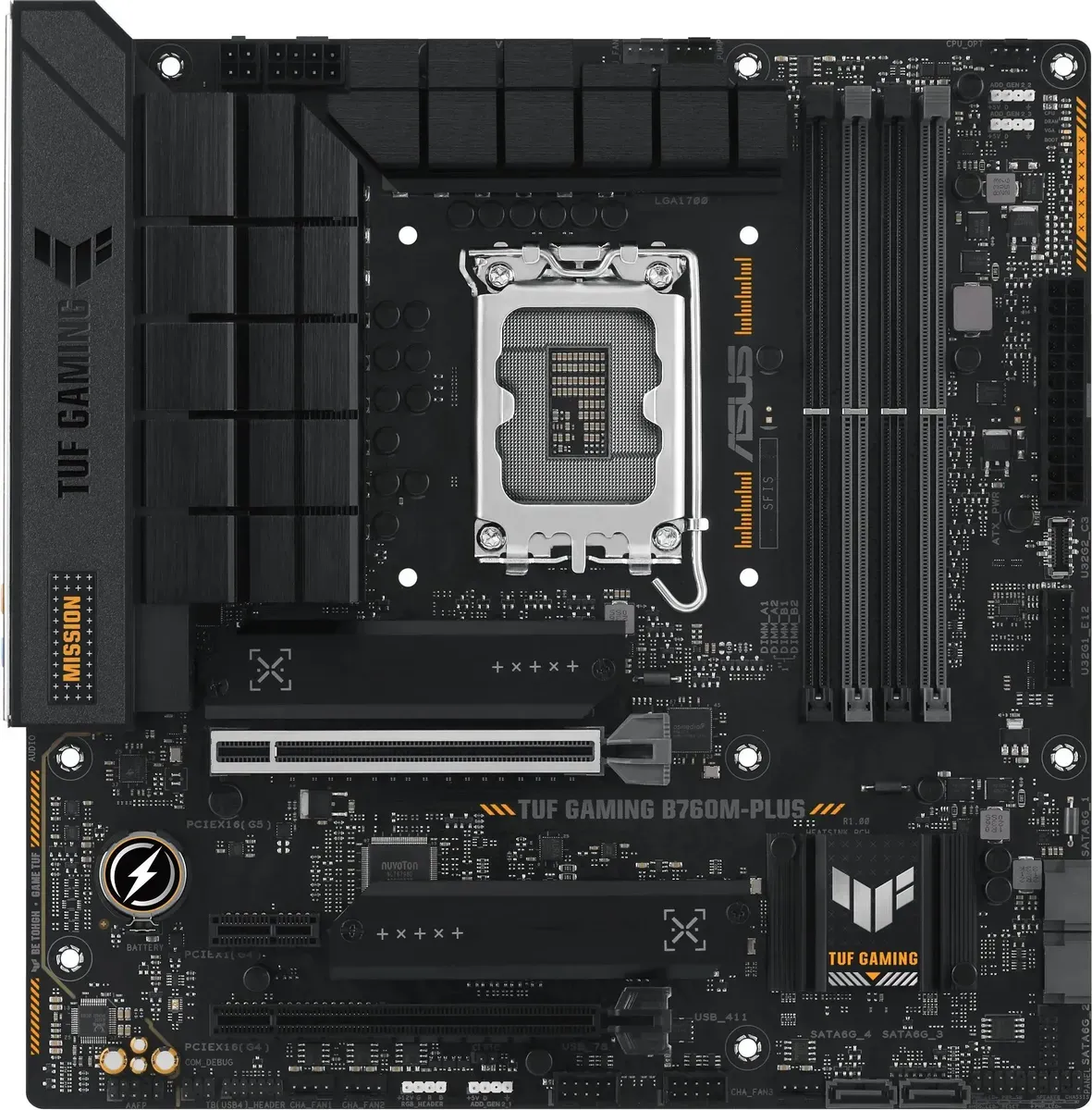 Материнская плата Asus TUF GAMING B760M-PLUS