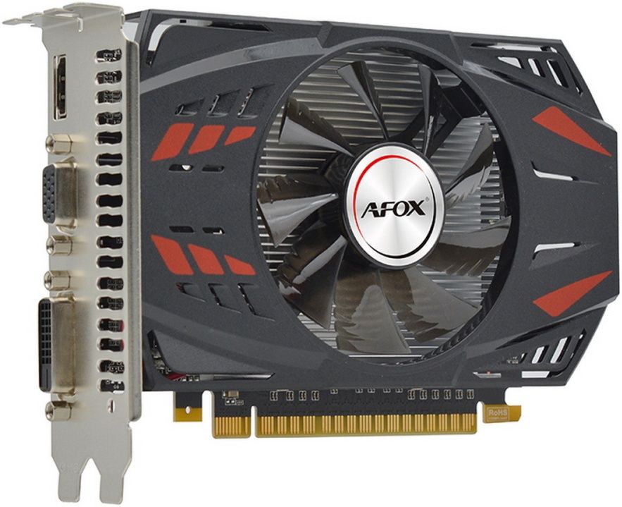 Видеокарта Afox Geforce GT740 2GB GDDR5 128-bit DVI HDMI VGA ATX 1FAN RTL