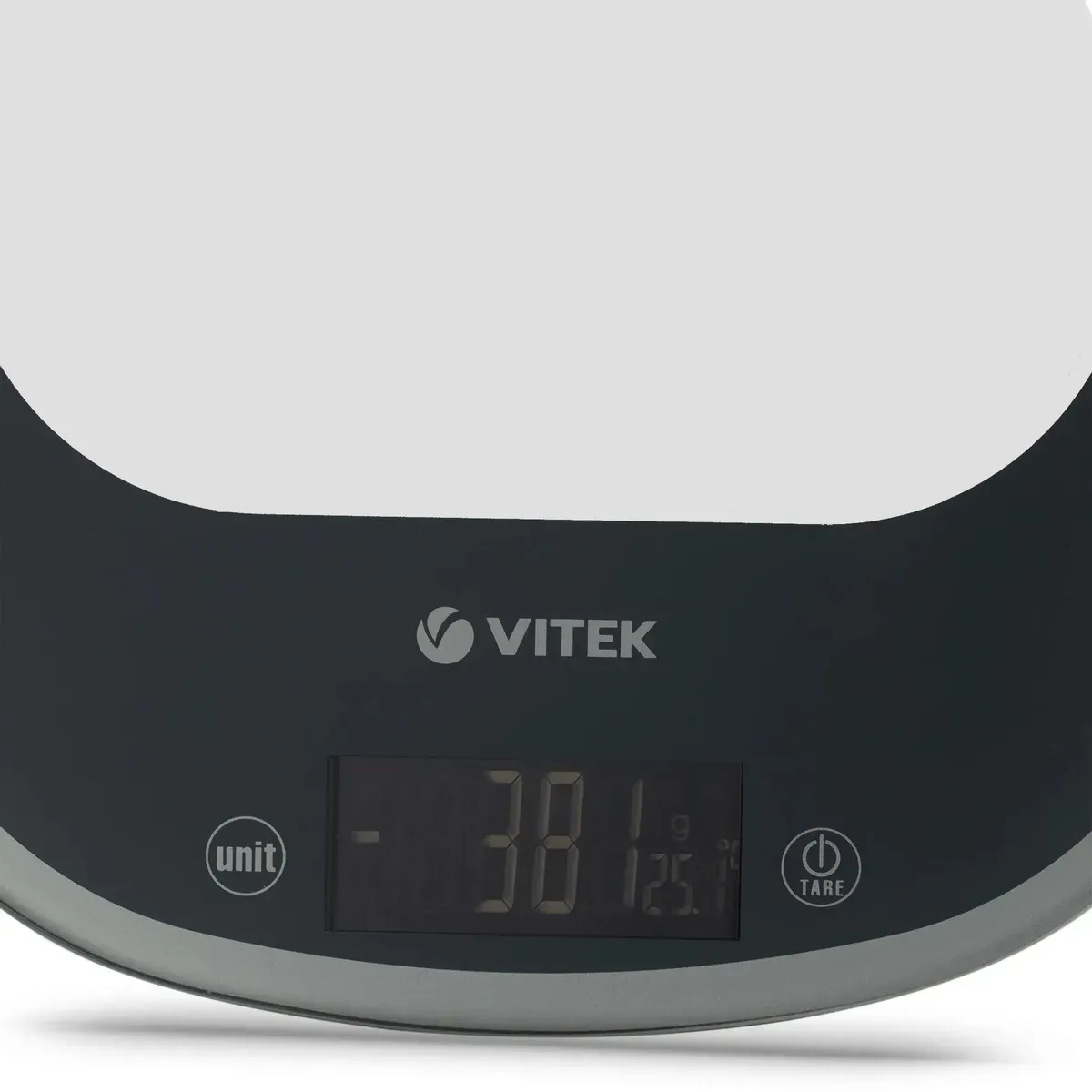Весы кухонные электронные Vitek Graphite VT-8013 макс.вес:10кг, черный/белый