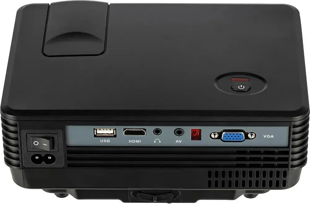 Проектор HIPER Cinema A1 Black 800x480, 1000:1, 1500 лм, LCD, 0.9 кг