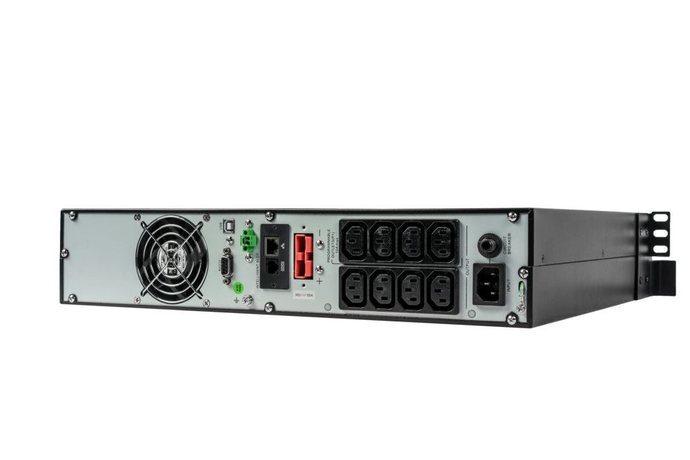 ИБП Systeme Electric Smart-Save Online SRT SRTSE1500RTXLI, 1500 В·А, 1.5 кВт, IEC, розеток - 8, USB,