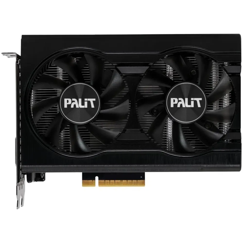 Видеокарта PCI-E Palit GeForce RTX 3050 Dual (NE63050018P1-1070D V1) 8GB DDR 6 128-bit 8nm 1552/1400
