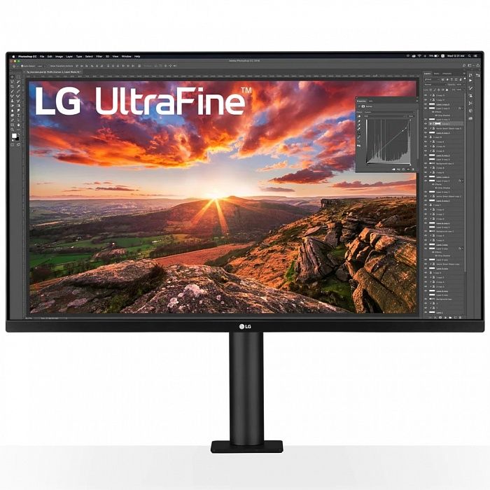 31.5"Монитор LG 32UN880-B черный IPS LED 16:9 HDMI M/M, 3840x2160 60Hz DP 4K USB 10.3кг