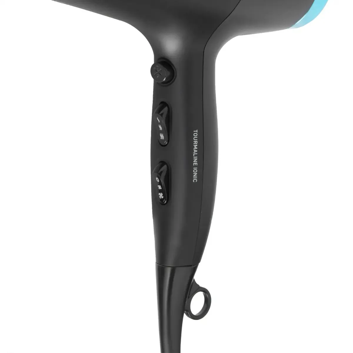 Фен Vitek VT-1322, 2500Вт, черный/голубой