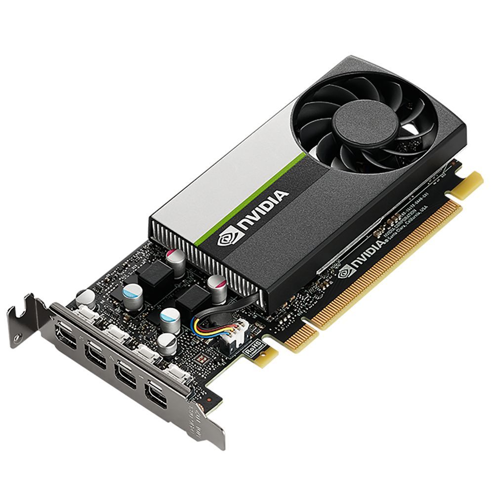 Видеокарта Nvidia T1000 4G - BOX, brand new original with individual package, - include ATX and LP