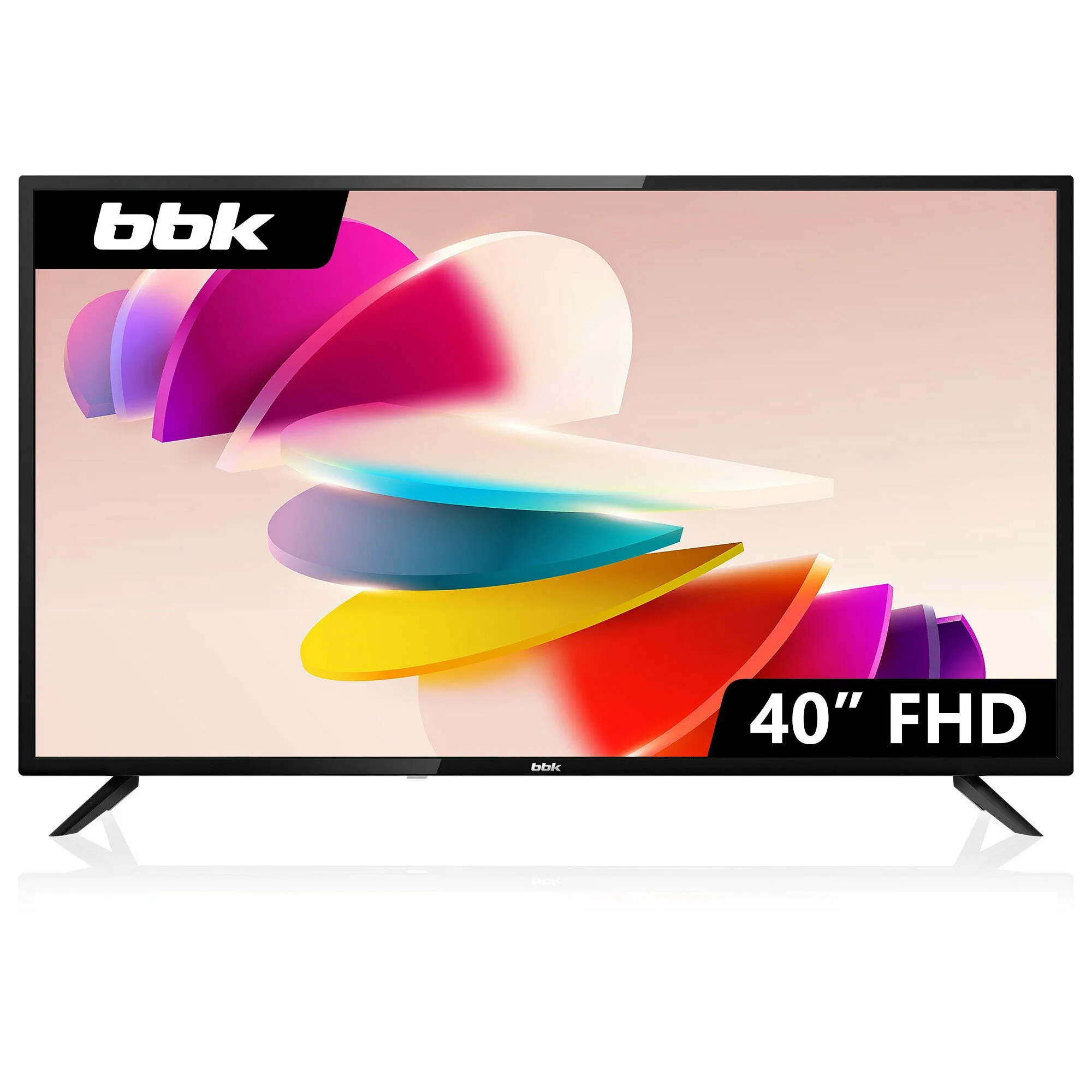 Телевизор 40" BBK 40LEM-1046/FTS2C (B), 1920x1080, HDMIx2, USBx3, черный