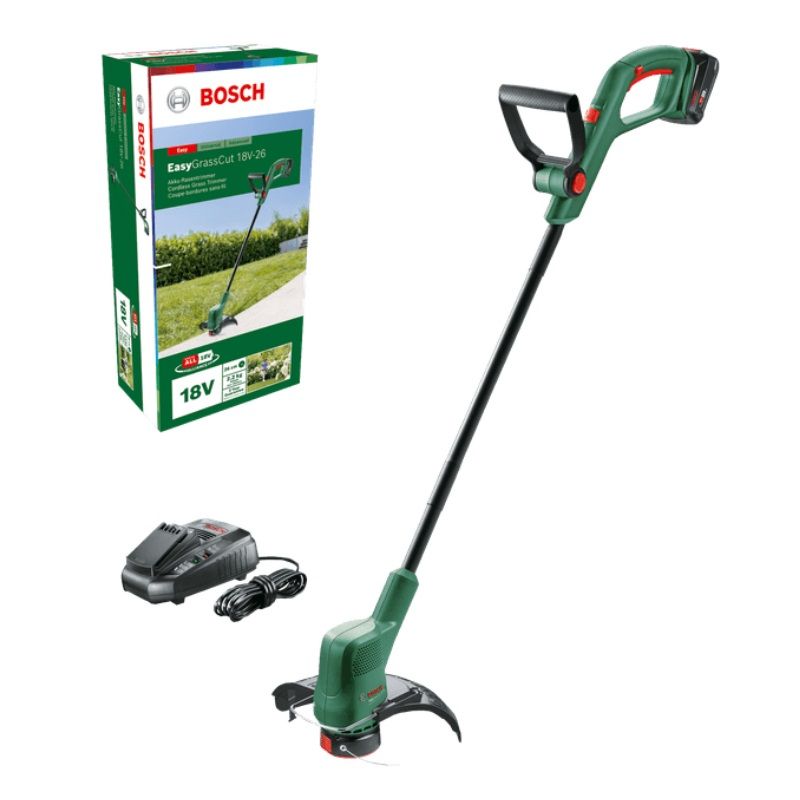 Триммер электрический Bosch EasyGrassCut 18-26 аккум. разбор.штан. реж.эл.:леска