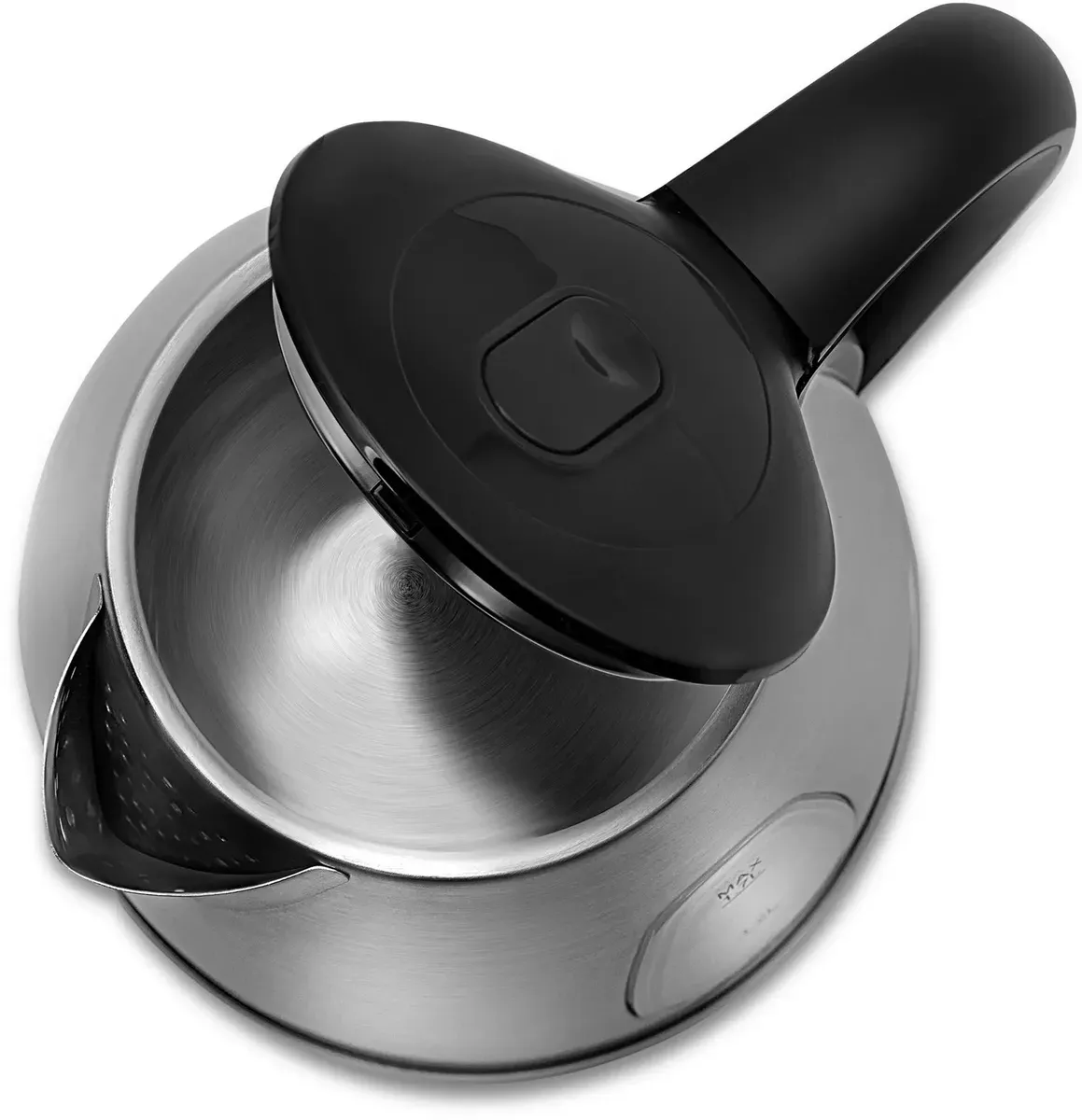 Чайник электрический VITEK VT-7039, 2200Вт, серебристый и черный