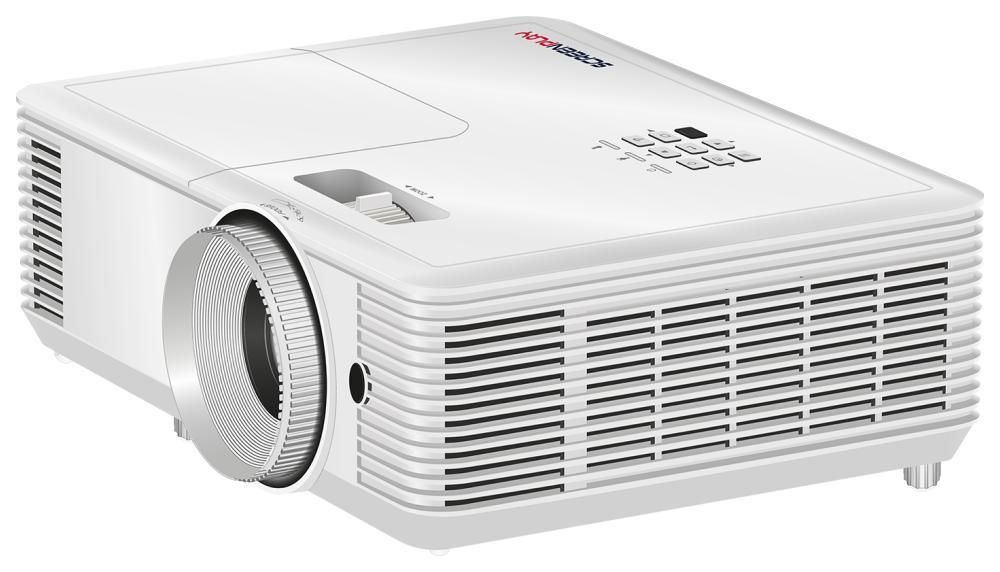 Проектор InFocus SP222 white (DLP, 800x600, 4000Lm, 1.94-2.16:1, 30000:1, VGA, 2xHDMI, S-Video, USB-A, RS-232) (SP222)