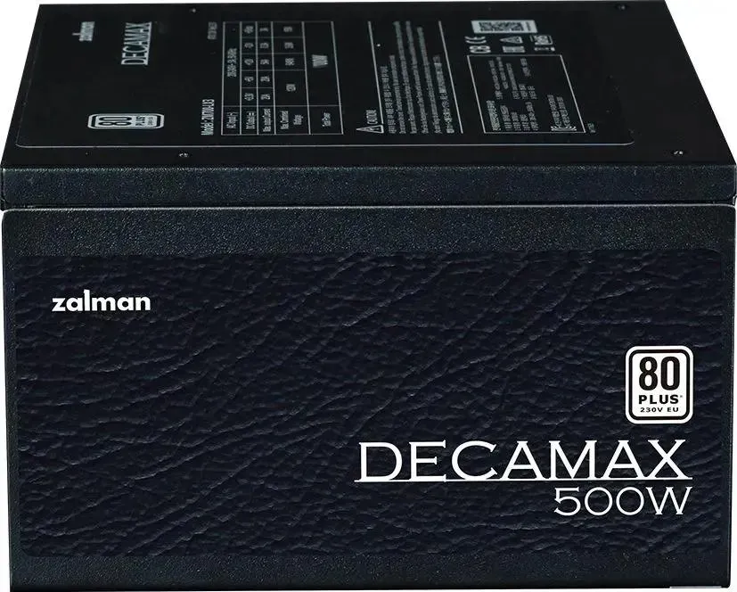 Блок питания Zalman ZM500-LX3, 500Вт, 120мм, черный