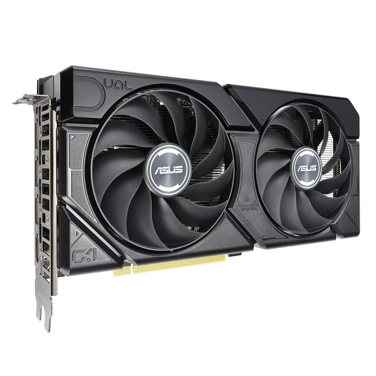 Видеокарта Asus DUAL-RTX4070-O12G-EVO RTX4070 12Gb 192bit GDDR6X 2520/21000 HDMIx1 DPx3 HDCP Ret 90YV0J15-M0NA00
