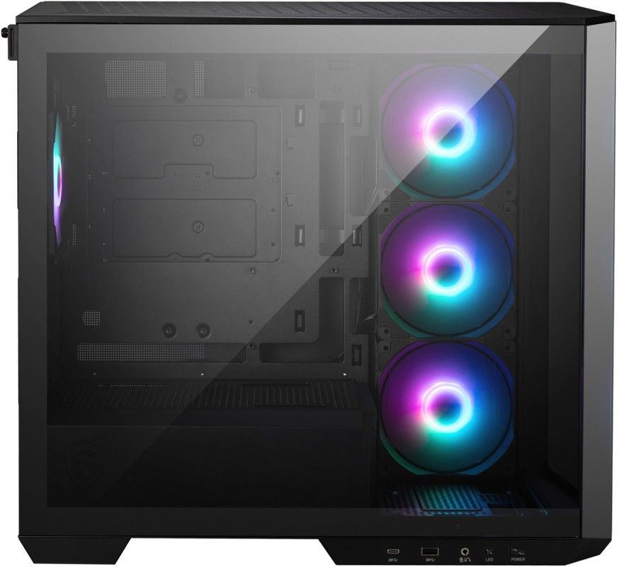 Корпус MSI MAG Pano M100R PZ 1xUSB 3.2 Gen 1, 1xUSB 3.2 Gen2 Type-C, 4x120mm ARGB Fan, ARGB