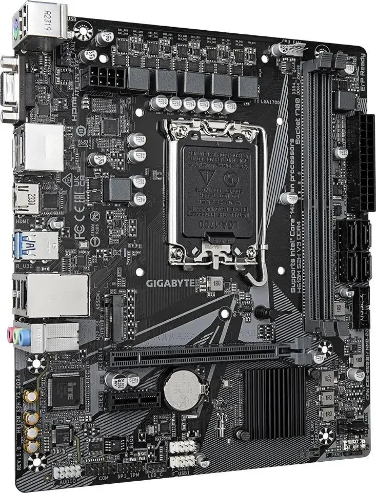 Материнская плата Gigabyte H610M S2H V3 DDR4