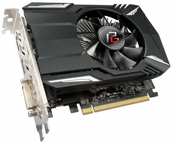 Видеокарта ASRock AMD Radeon RX 550 Phantom Gaming [PHANTOM G R RX550 4G]