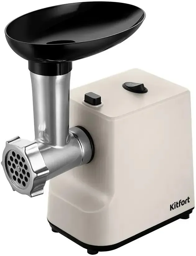 Мясорубка KitFort КТ-2126, 800вт, серый / черный