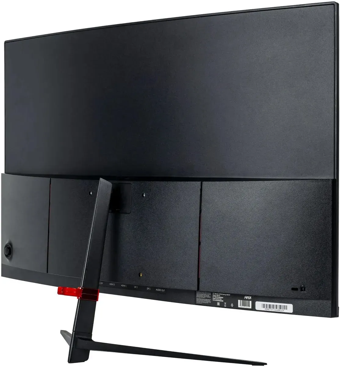Монитор Hiper 27" Gaming PB2701 черный VA LED 16:9 HDMI M/M матовая 300cd 178гр/178гр 2560x1440