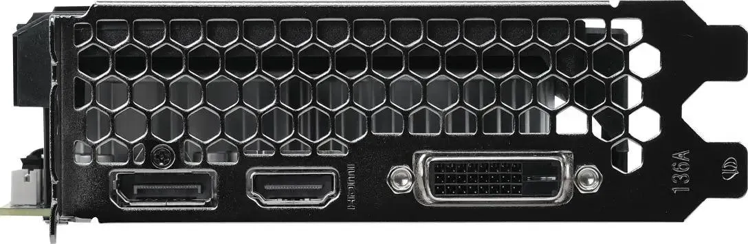 Видеокарта Palit RTX3050 STORMX OC 6Gb NVIDIA GeForce RTX 3050 6Gb PCI-E 4.0 96bit GDDR6 1042/14000 DVIx1 HDMIx1 DPx1 HDCP Ret