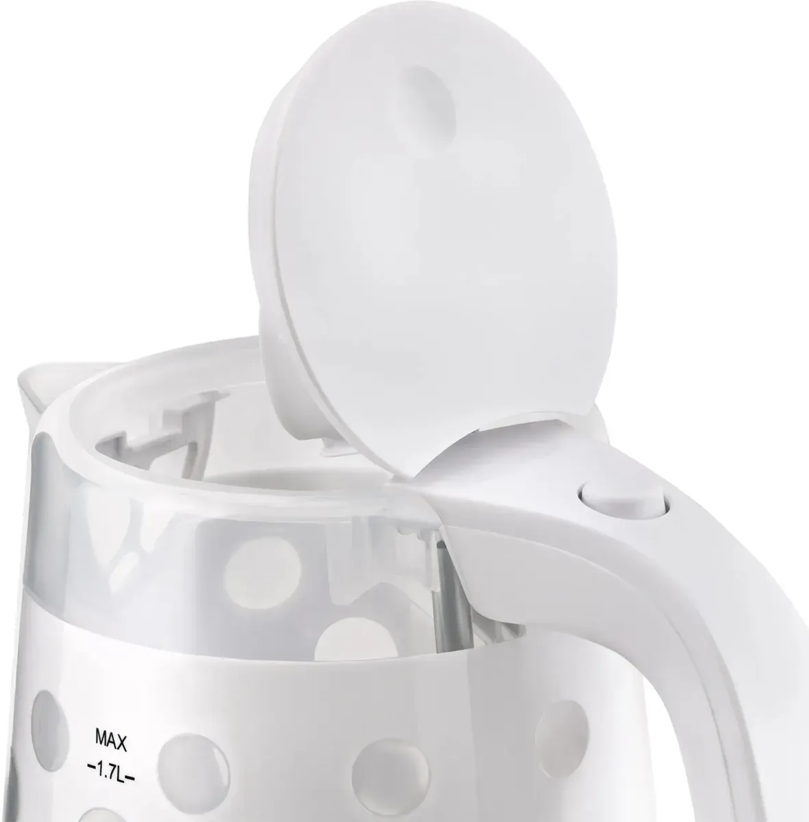 Чайник электрический Vitek VT-7048 1.7л. 2200Вт белый корпус: пластик