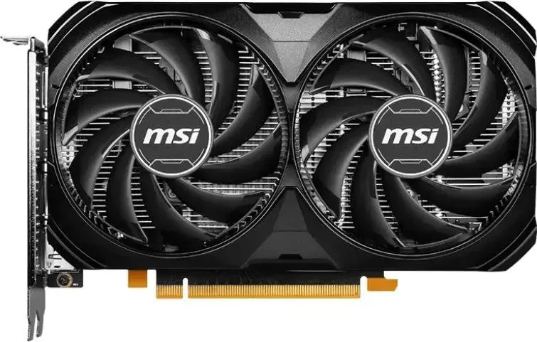 Видеокарта MSI PCI-E 4.0 RTX 4060 Ti VENTUS 2X BLACK 8G OC NVIDIA GeForce RTX 4060TI 8Gb 128bit GDDR6 2565/18000 HDMIx1 DPx3 HDCP Ret