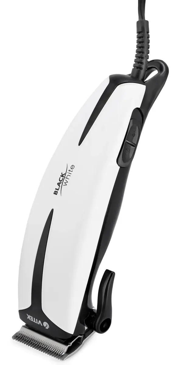 Машинка для стрижки волос VITEK VT-2517, 4шт, 7вт, белый, черный